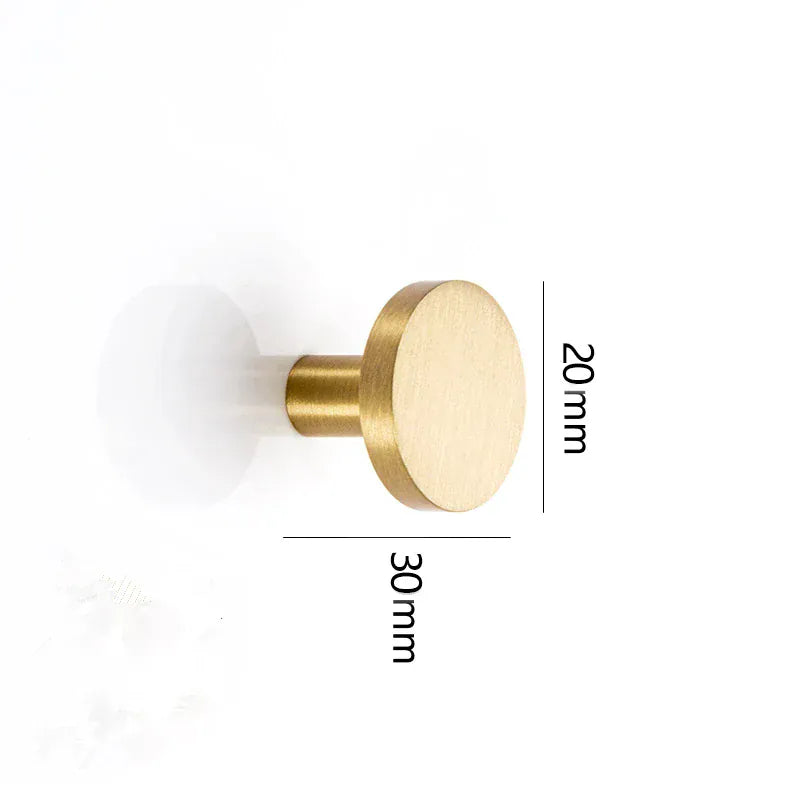 Crochet mural laiton Rond