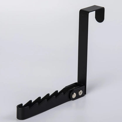 Crochet rangement vêtements porte intérieure Noir