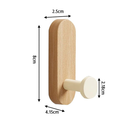 Crochets bois auto-adhésifs