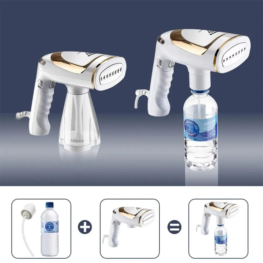 Défroisseur de voyage portable 1600W – Réservoir 250 ml Blanc