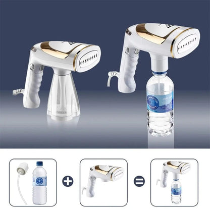 Défroisseur de voyage portable 1600W – Réservoir 250 ml Blanc