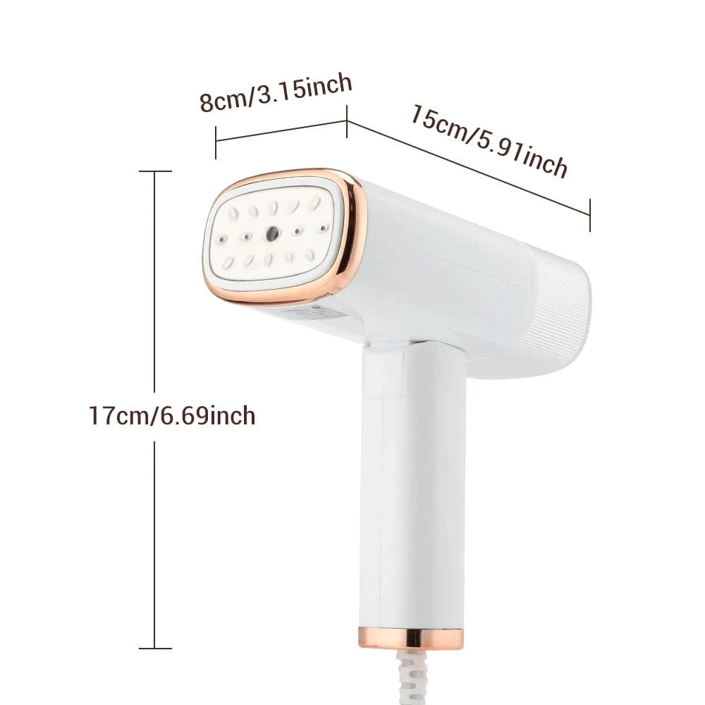 Défroisseur portable 1000W – Léger et pliable Blanc