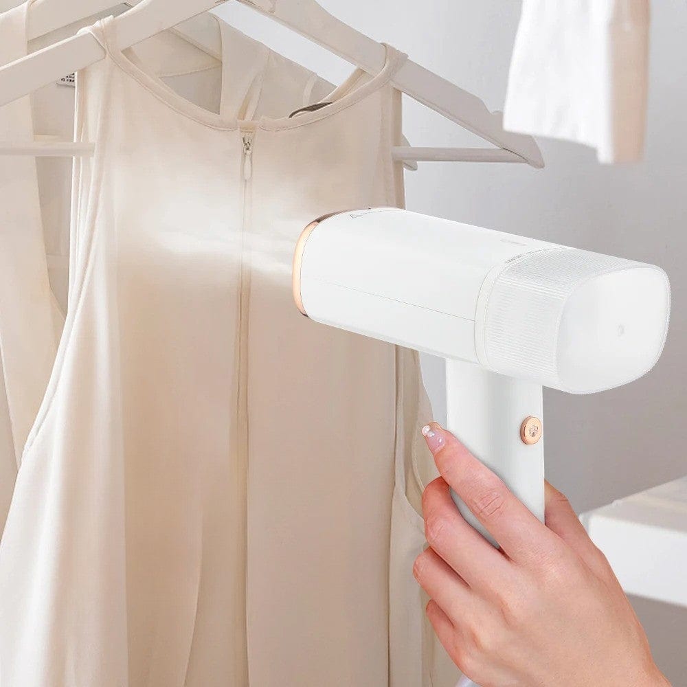 Défroisseur portable 1000W – Léger et pliable Blanc