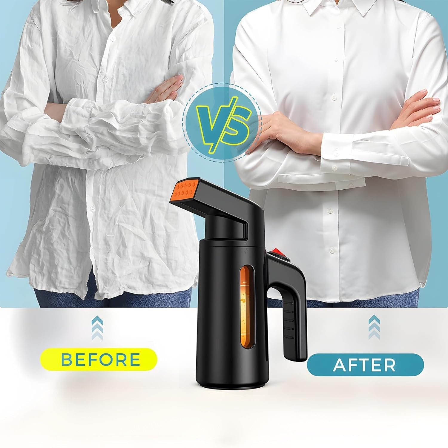 Défroisseur vêtement portable 700W avec réservoir 180 ml