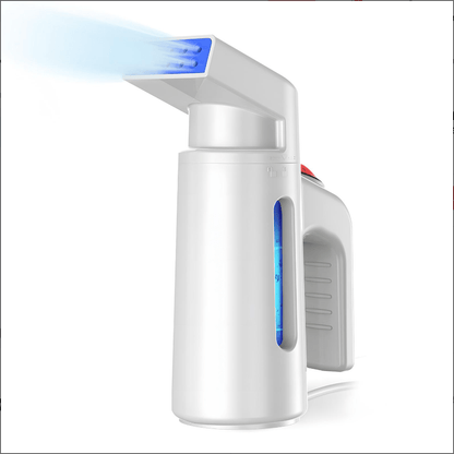 Défroisseur vêtement portable 700W avec réservoir 180 ml Blanc