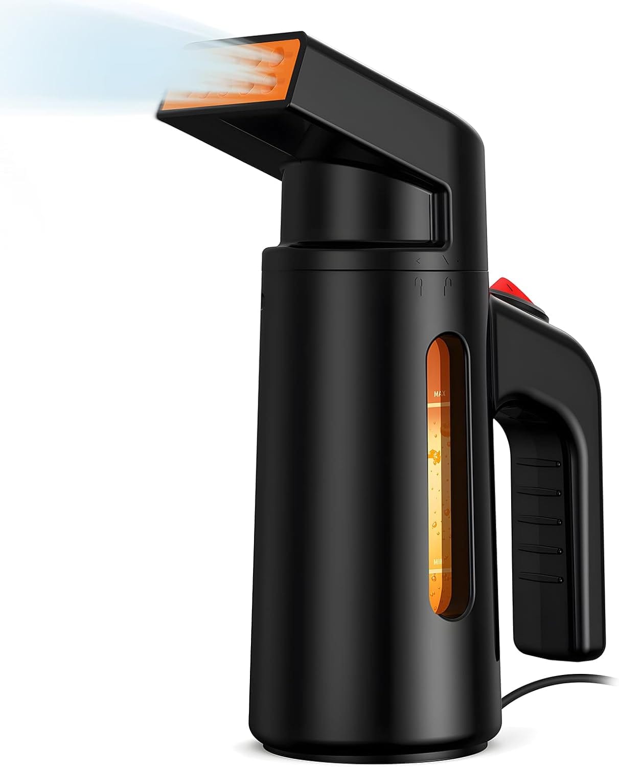 Défroisseur vêtement portable 700W avec réservoir 180 ml Noir