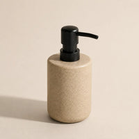 SOBRINA - Distributeur de Savon Céramique Mate Rechargeable, 350ml