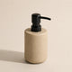 SOBRINA - Distributeur de Savon Céramique Mate Rechargeable, 350ml