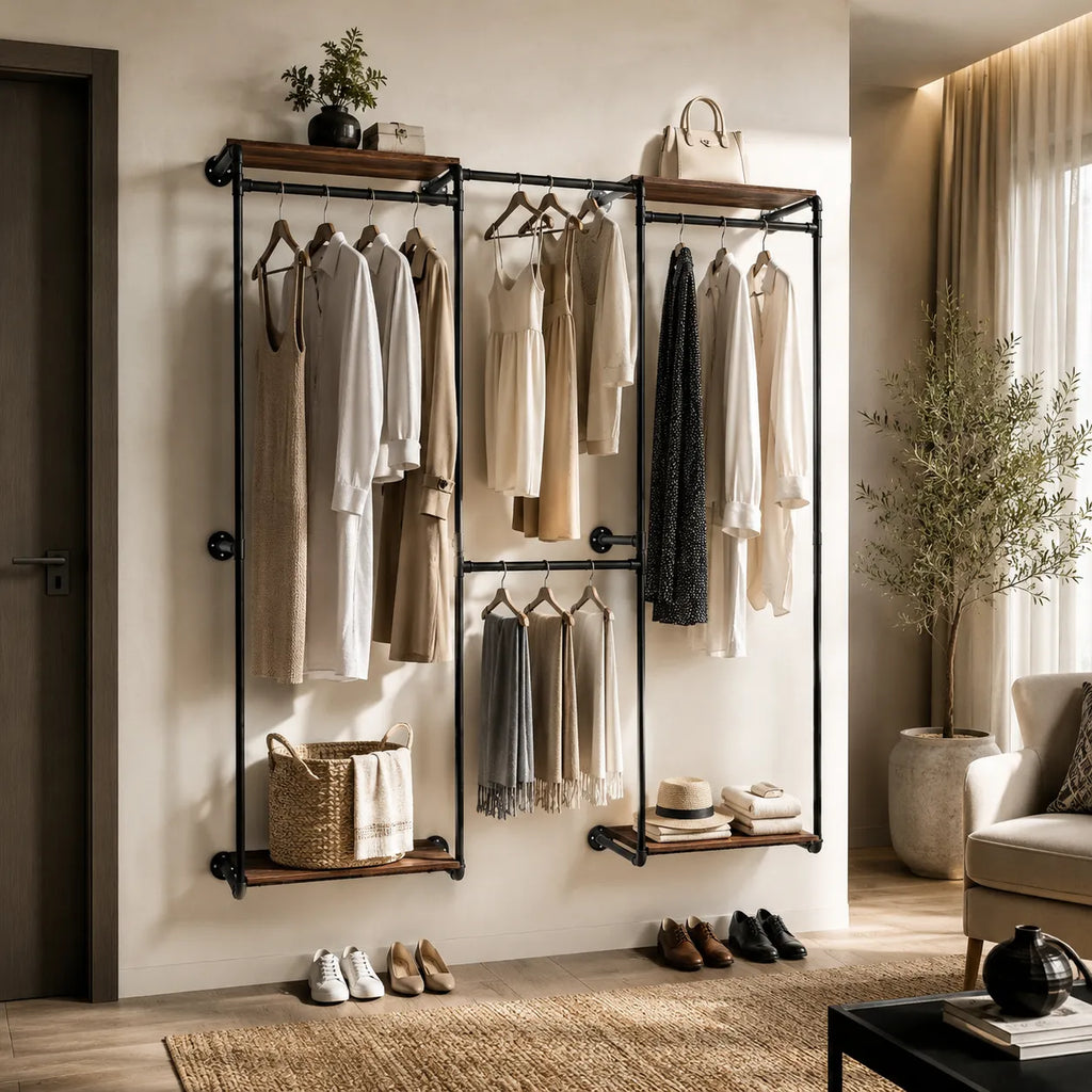 Wandregal im Industriestil – Optimieren Sie Ihren Raum mit Stil