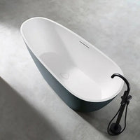 ELYRA - Baignoire îlot organique en acrylique
