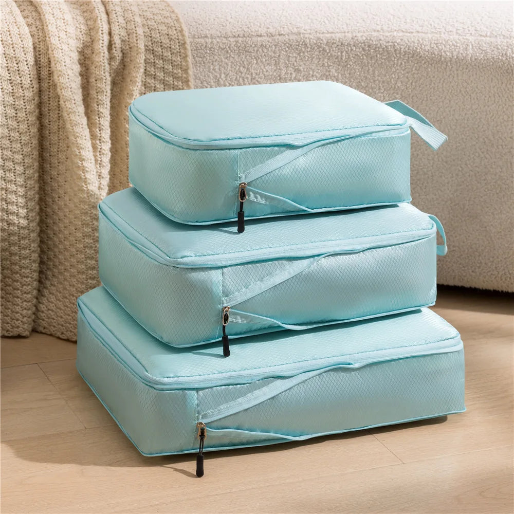 Ensemble de sacs de rangement vêtements pour voyages - Multifonctions et imperméable - Aéraly