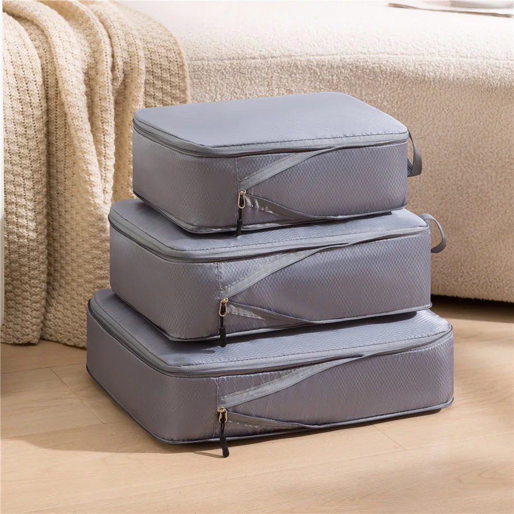 Ensemble de sacs de rangement vêtements pour voyages - Multifonctions et imperméable - Aéraly