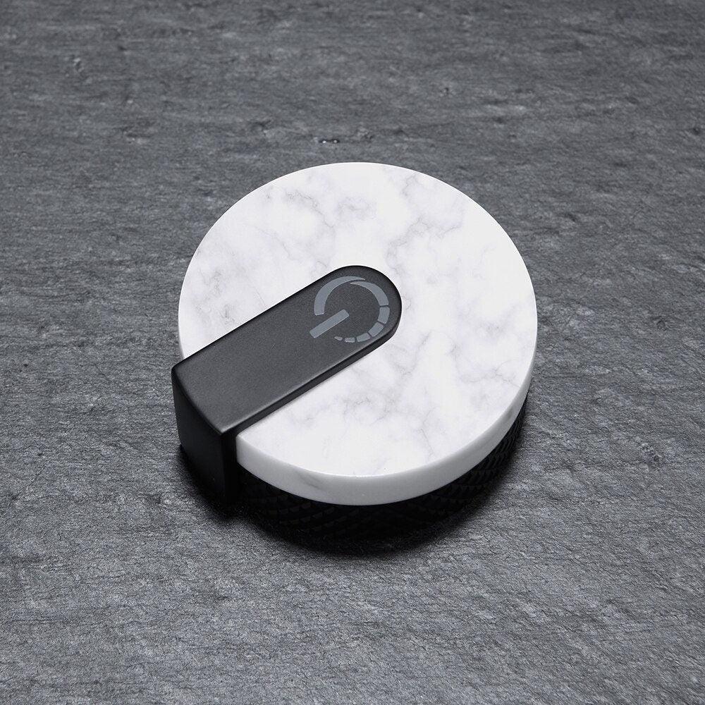 Sodalite Mitigeur de Lavabo Artisanal, Molettes en Marbre