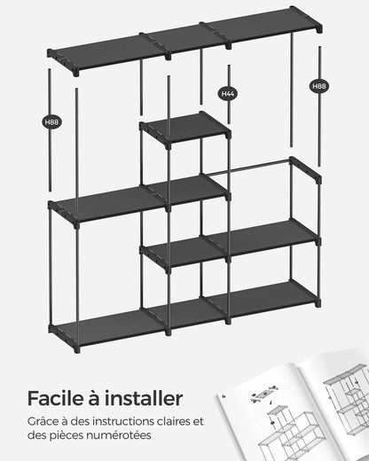 Etagère et Penderie - Simple et ingénieuse pour un rangement optimisé