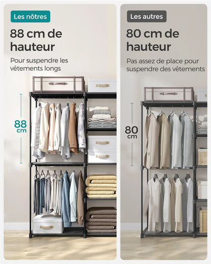 Etagère et Penderie - Simple et ingénieuse pour un rangement optimisé