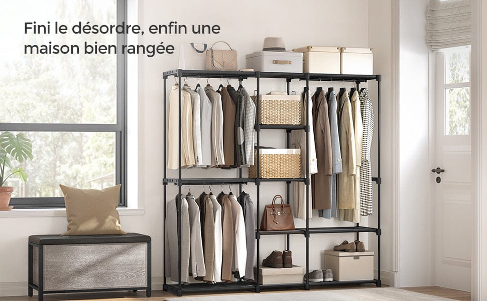Etagère et Penderie - Simple et ingénieuse pour un rangement optimisé