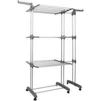 Étendoir à linge extensible – grande capacité, robuste et pliable - Aéraly