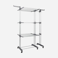 Étendoir à linge extensible – grande capacité, robuste et pliable - Aéraly