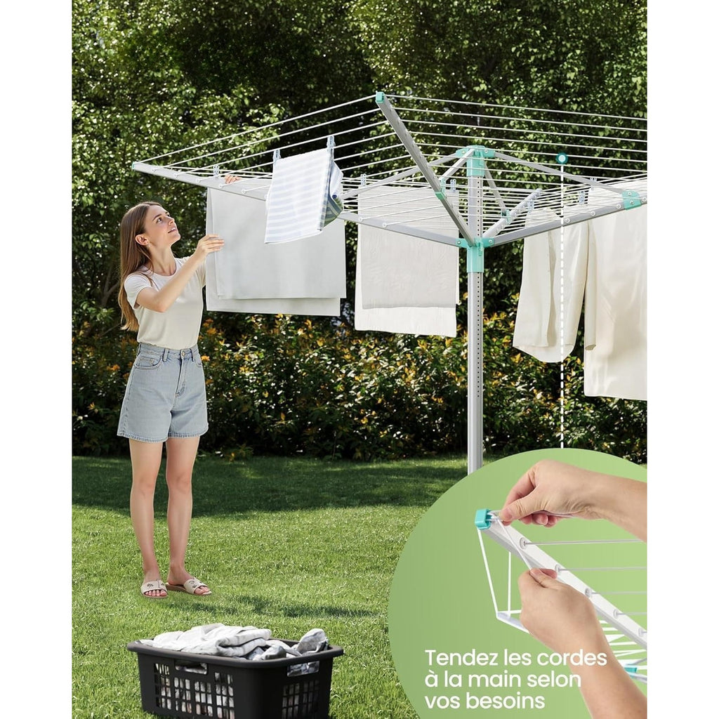 Étendoir à linge parapluie - Une solution pratique et efficace - Aéraly