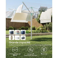 Étendoir à linge parapluie - Une solution pratique et efficace - Aéraly