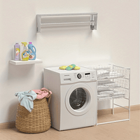 Étendoir à linge pliable mural - Aéraly