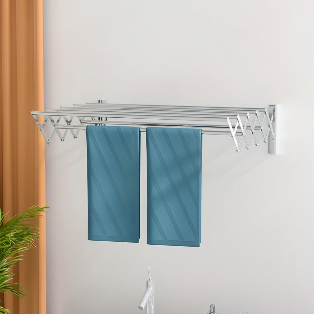 Étendoir à linge pliable mural - Aéraly