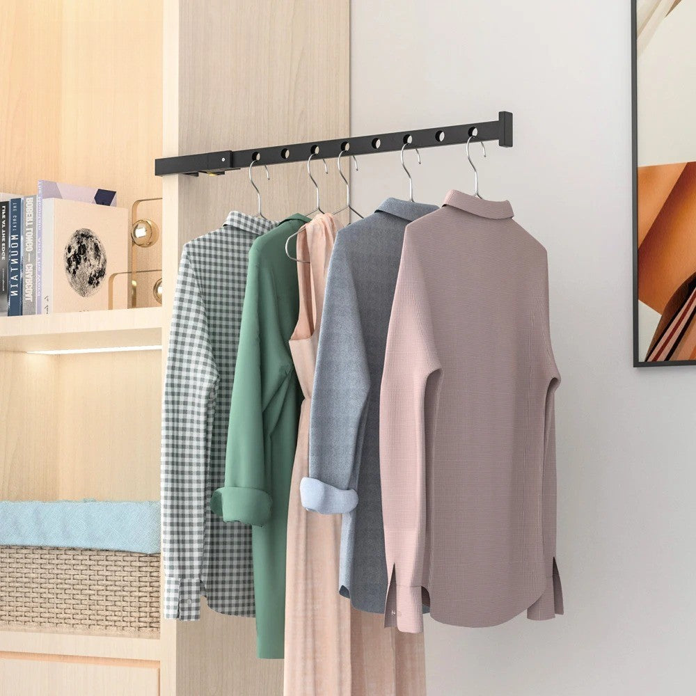 étendoir à linge pour porte rotatif - Aéraly