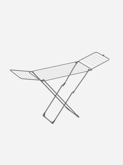 Étendoir à linge solide pliable en acier – grande capacité et séchage naturel