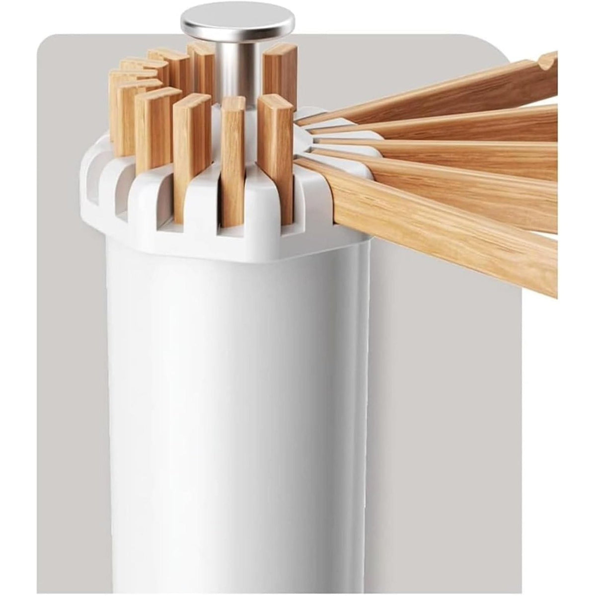 Étendoir à linge trépied pliable 40 kg – Design bois élégant - Aéraly