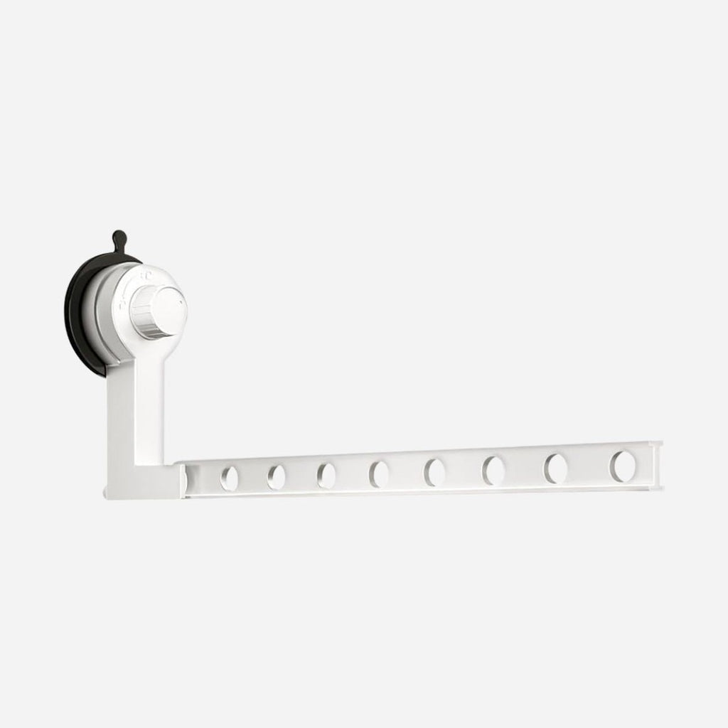 Étendoir à linge ventouse sans perçage – Aluminium robuste - Aéraly