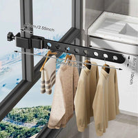 Étendoir de fenêtre & balcon pliable  – Gain de place - Aéraly