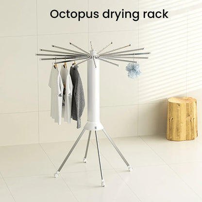 Etendoir linge pivotant - Séchez votre linge efficacement avec style Blanc