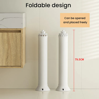 Etendoir linge pivotant - Séchez votre linge efficacement avec style Blanc