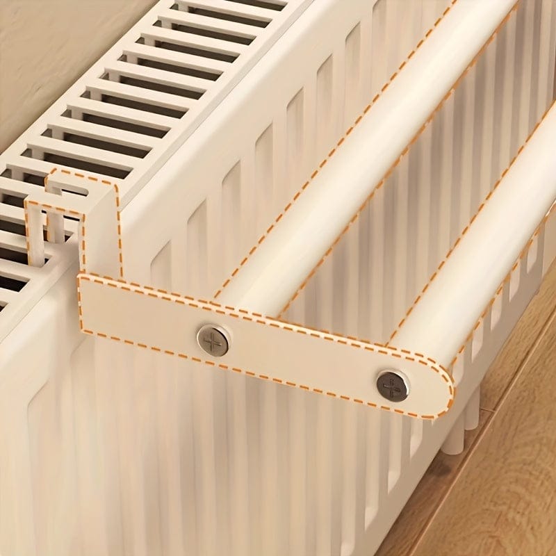 Etendoir linge radiateur métal