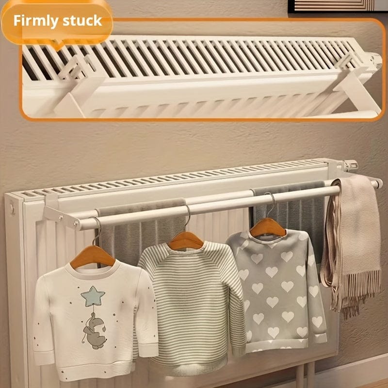 Etendoir linge radiateur métal