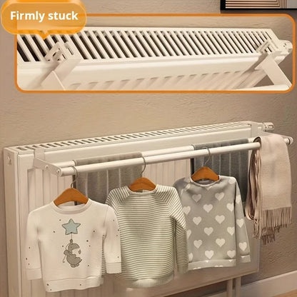 Etendoir linge radiateur métal