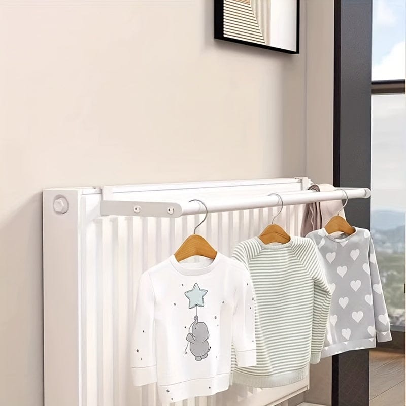 Etendoir linge radiateur métal