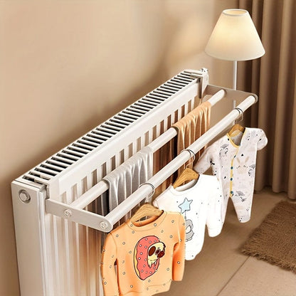 Etendoir linge radiateur métal