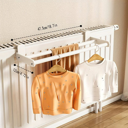 Etendoir linge radiateur métal 47.5 cm