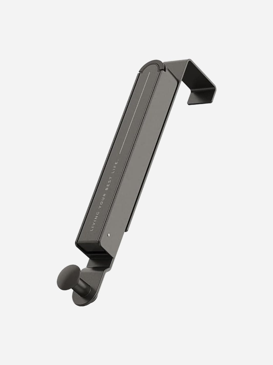 Etendoir aluminium pliable salle bain Noir