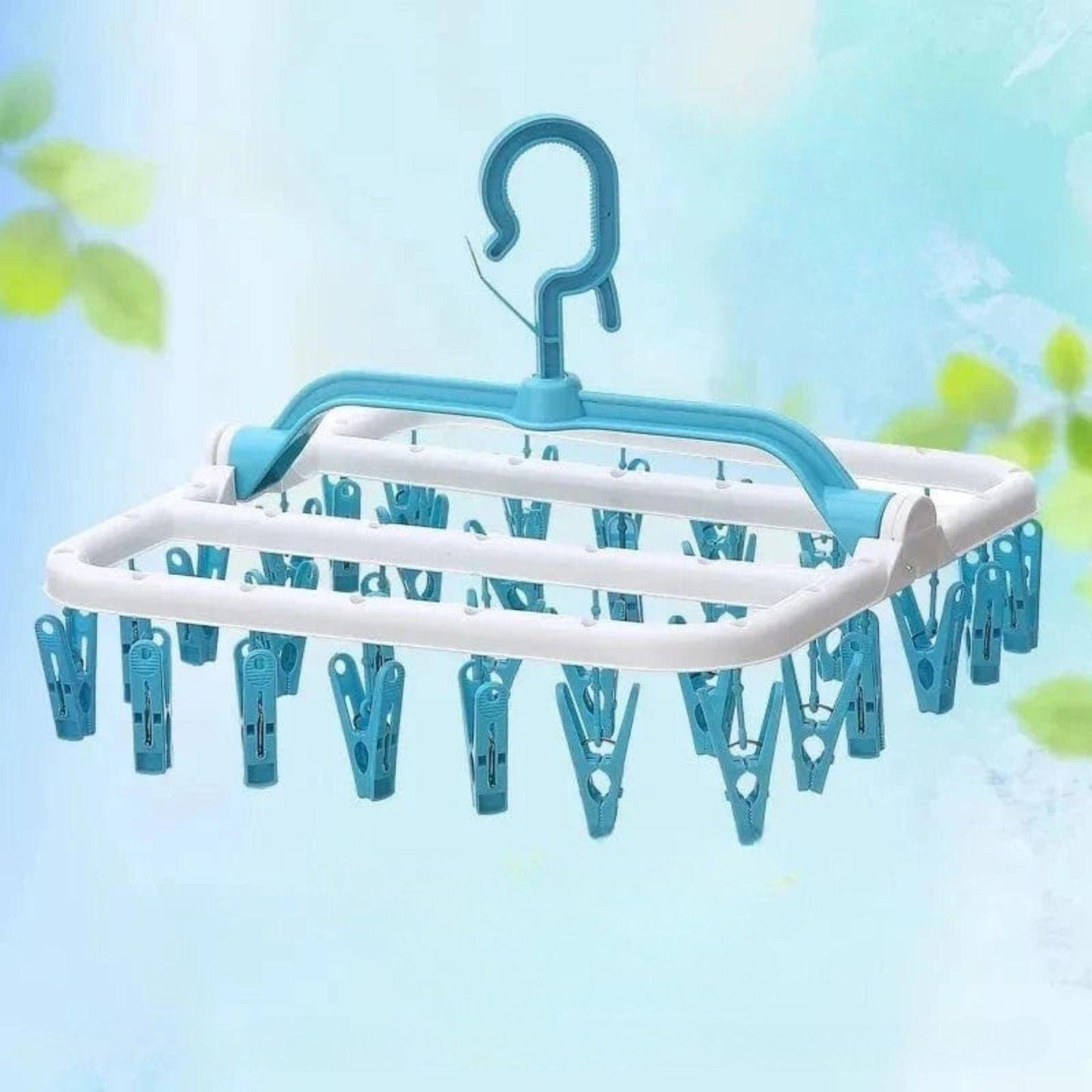 Etendoir vêtements bébé pliable