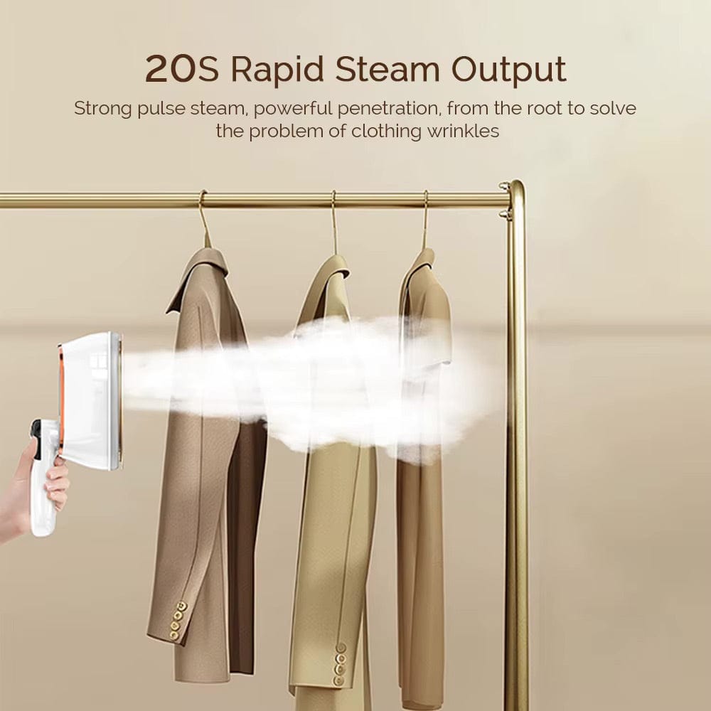 Fer à repasser couture – Mini fer vapeur portable 1200W Blanc