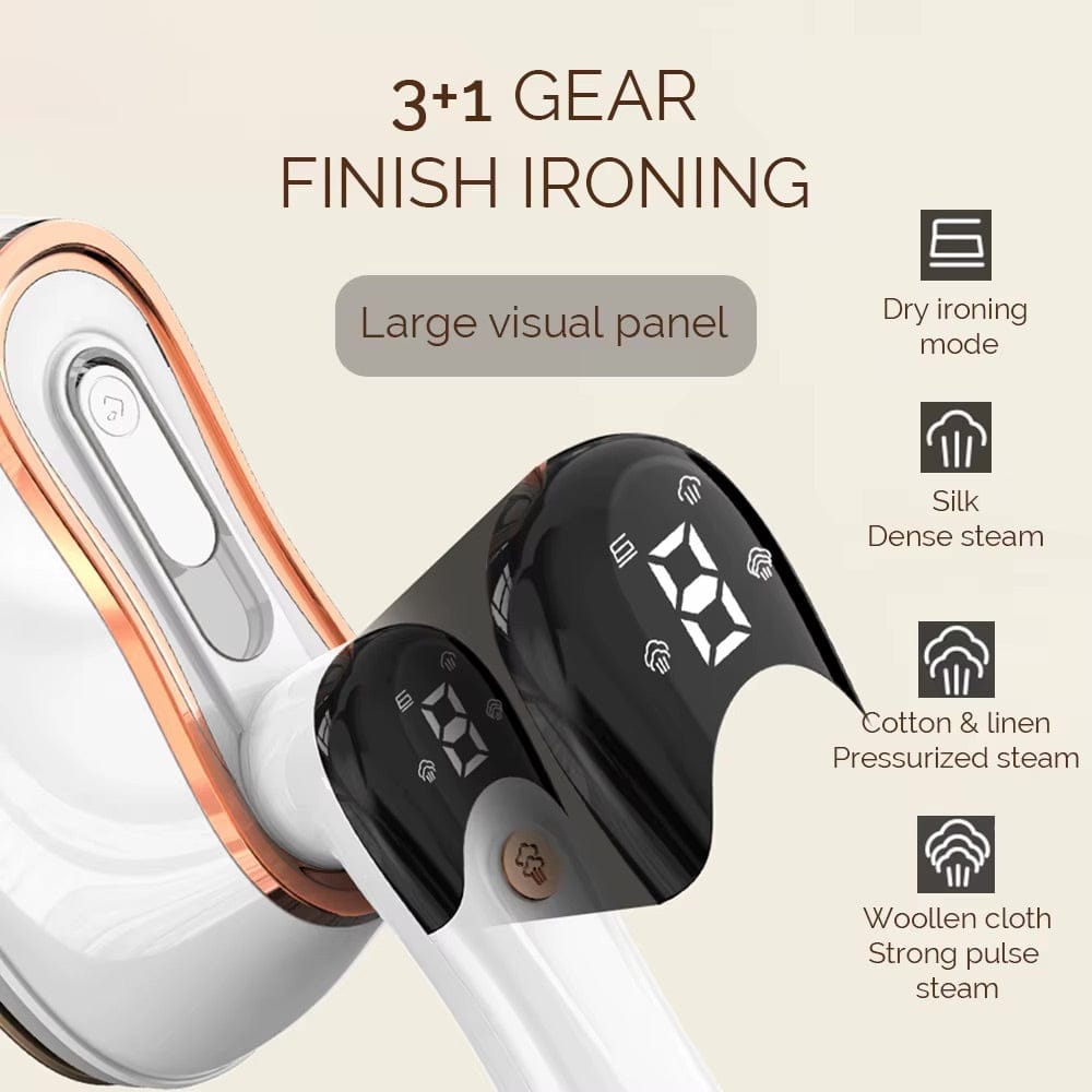Fer à repasser couture – Mini fer vapeur portable 1200W Blanc