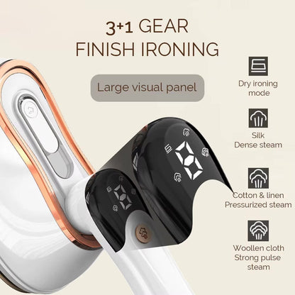 Fer à repasser couture – Mini fer vapeur portable 1200W Blanc