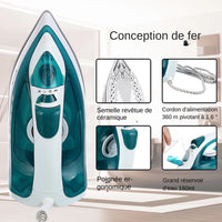 Fer à vapeur électrique 1600W – Compact et efficace - Aeraly