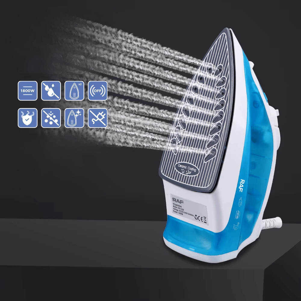 Fer à vapeur portatif électrique 1200W – Compact et efficace