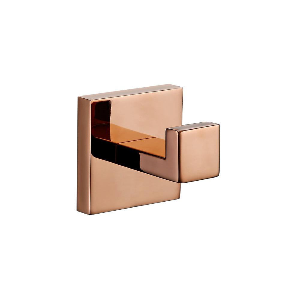 Ensemble d'accessoires de salle de bain or rose