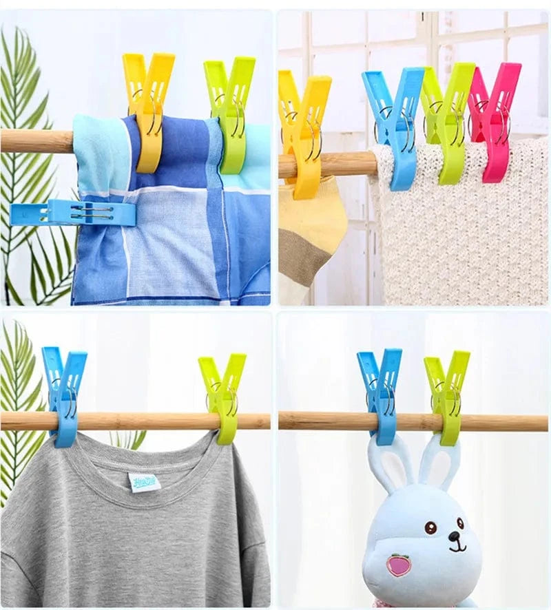 Grosse pince à linge solide pour draps et serviettes