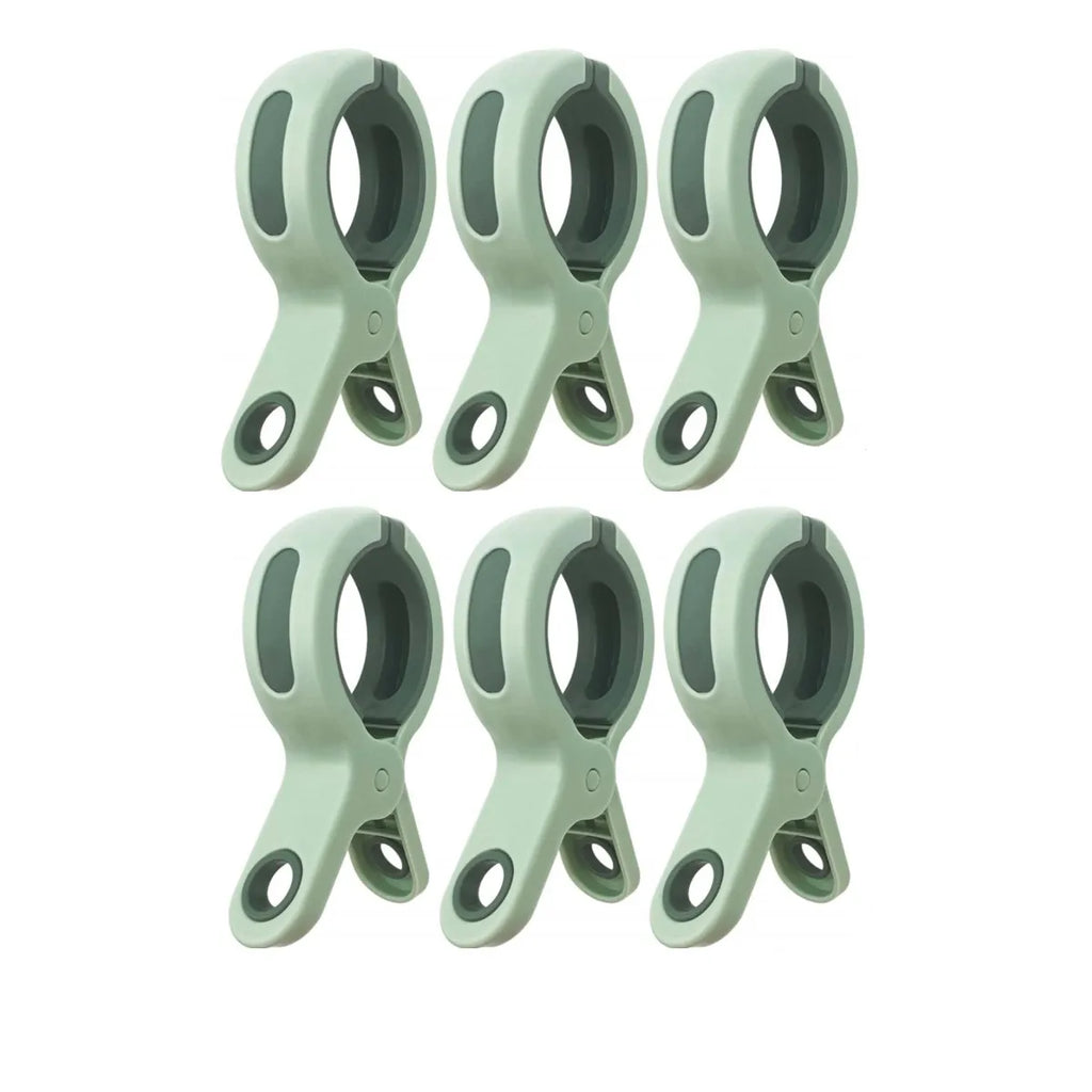 Grosse pince plastique antidérapante pour linges - Lot de 12 - Aéraly