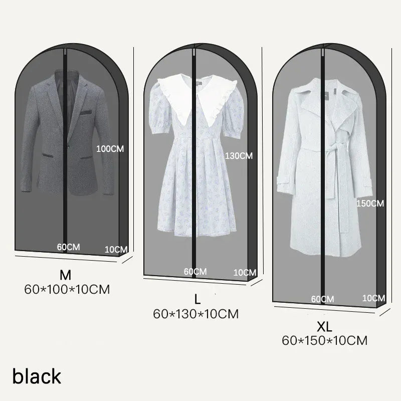 Housse protection vêtements épais placard